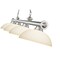 Z-Lite Cordon 4 Light Billiard, Brushed Nickel & Matte Opal 2306-4BN-DMO14 - alternate 5